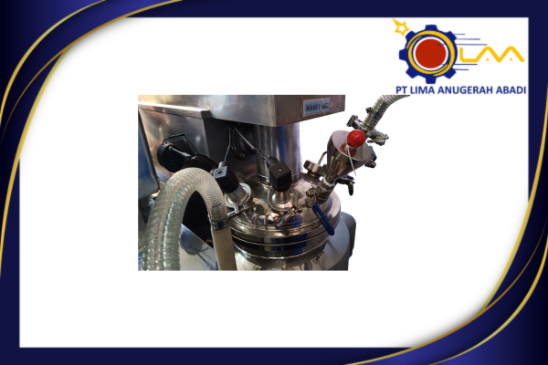 ZJR10 Vacuum Emulsifying Mixer Machine - Image 2